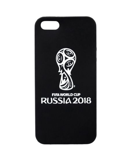 Чехол для iPhone 2018 FIFA WCR Official Emblem b/w для Apple iPhone 5/5S/SE